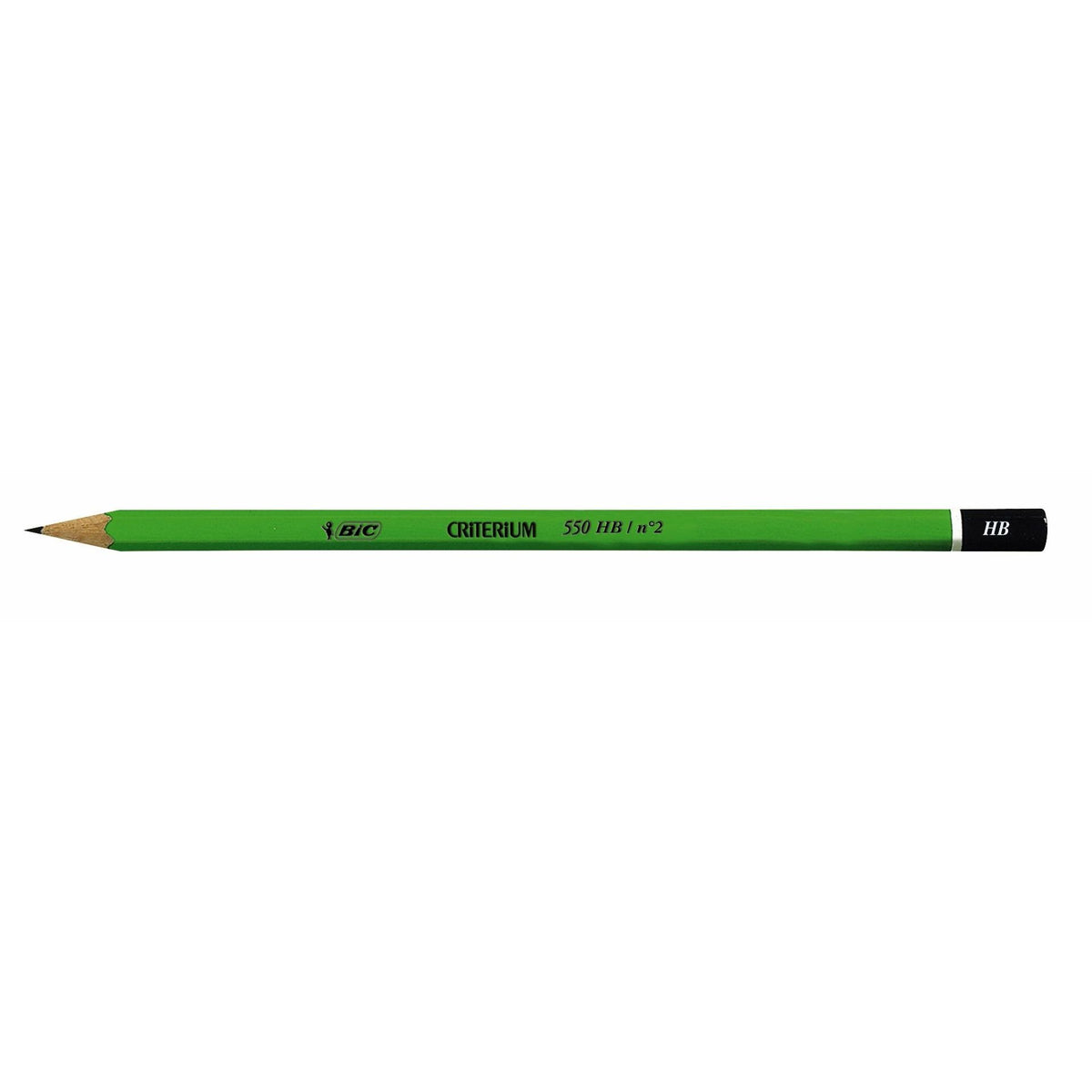 BIC - Crayon 550 hexagonal HB | 12 pièces
