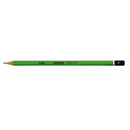 BIC - Bleistift 550 Sechskant H | 12 Stück