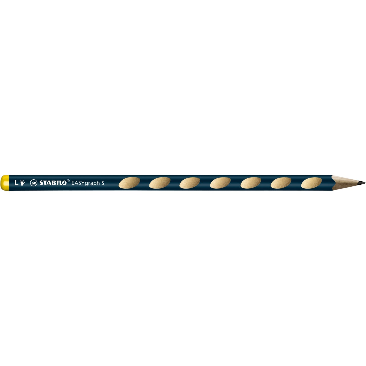 Stabilo -  EASYgraph S, ergonomisch grafietpotlood, linkshandig, petrol gelakt, dunne 2.2 mm kern, per stuk | 6 stuks