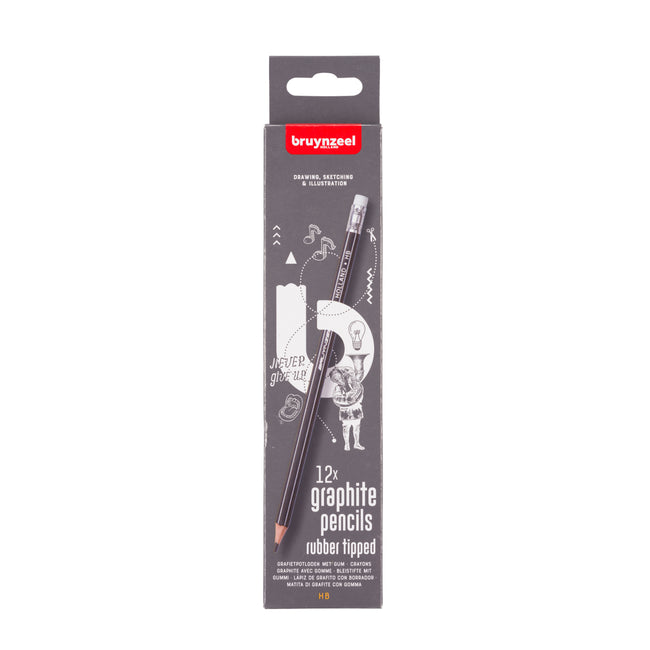Bruynzeel - Crayons Teens 6 duretés