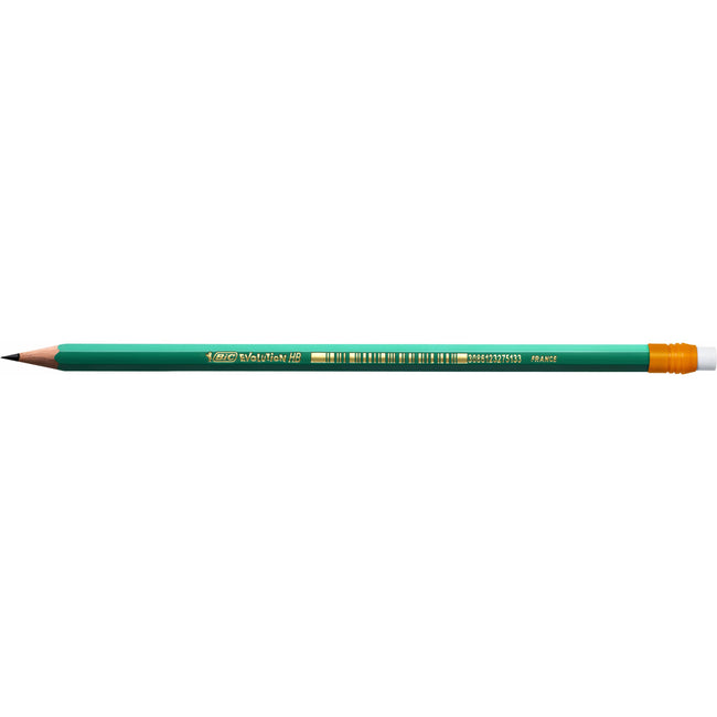Bic Ecolutions - Bleistift Evolution ecolutions 655 sechseckig HB mit Radierspitze