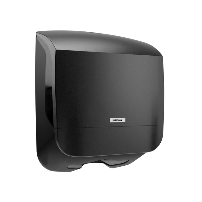Katrin -  Handdoekdispenser  klein zwart 88966