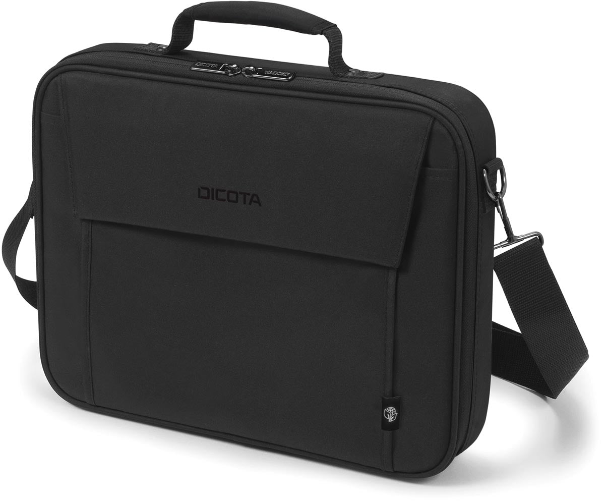 Dicota - Dicota laptoptas Eco Multi Base, voor laptops tot 17,3 inch, zwart