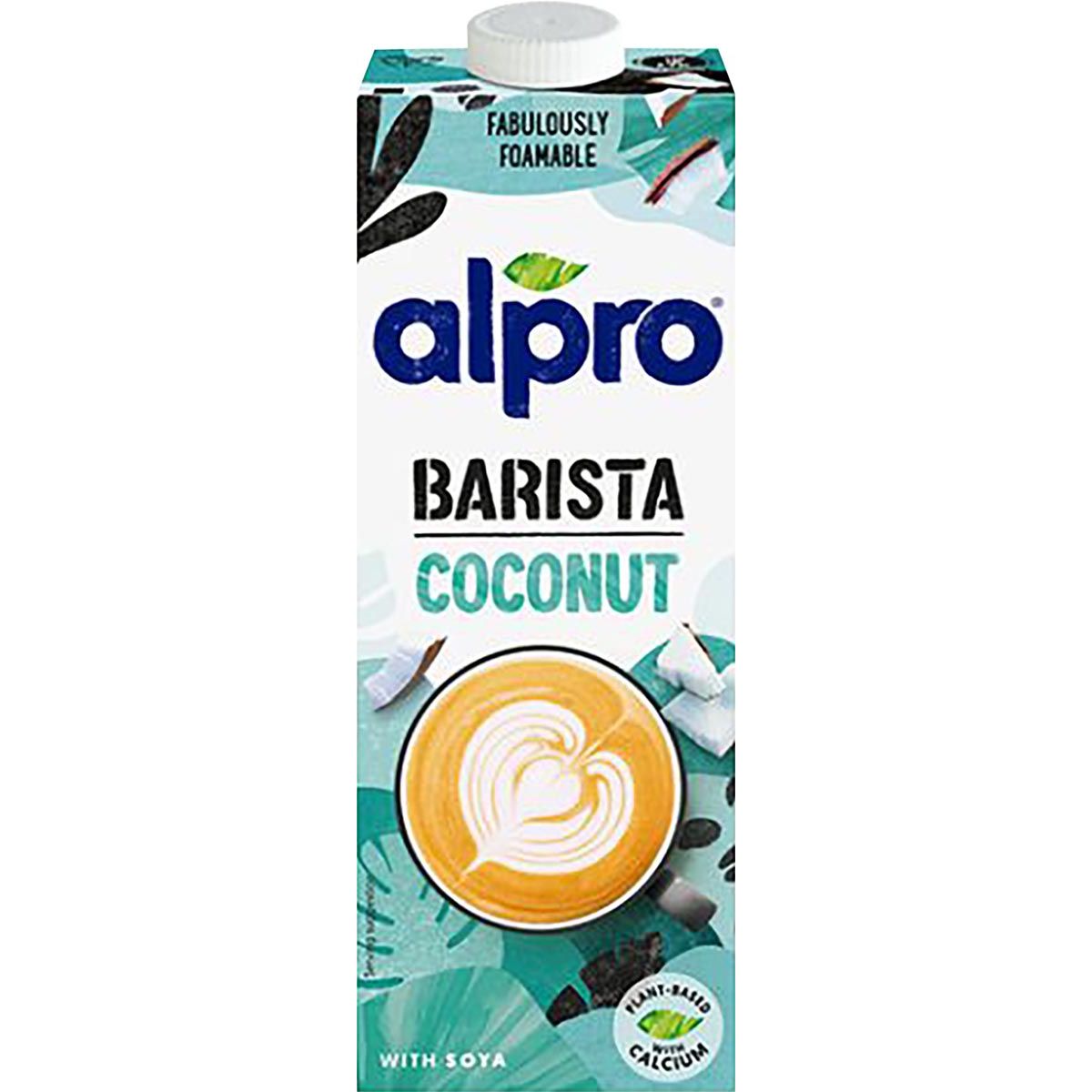 Alpro - Lait de coco végétal Barista, 1 l, paquet de 8