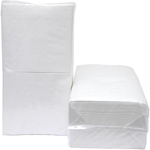 Klika -  Servetten, ft 33 x 33 cm, 1-laags, wit, pak van 9 x 500 stuks