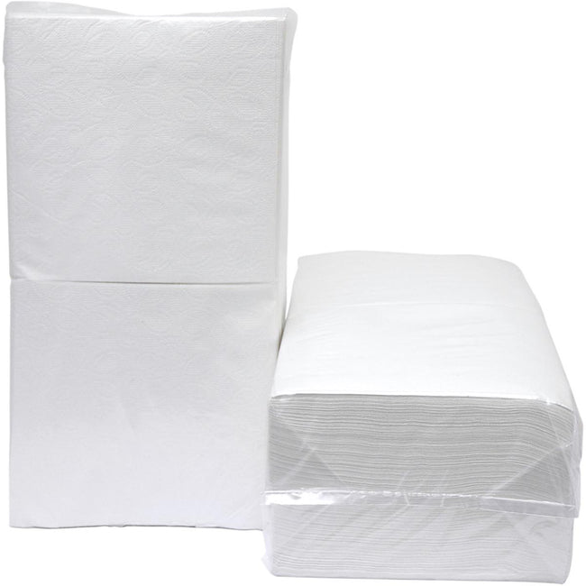 Klika -  Servetten, ft 33 x 33 cm, 1-laags, wit, pak van 9 x 500 stuks