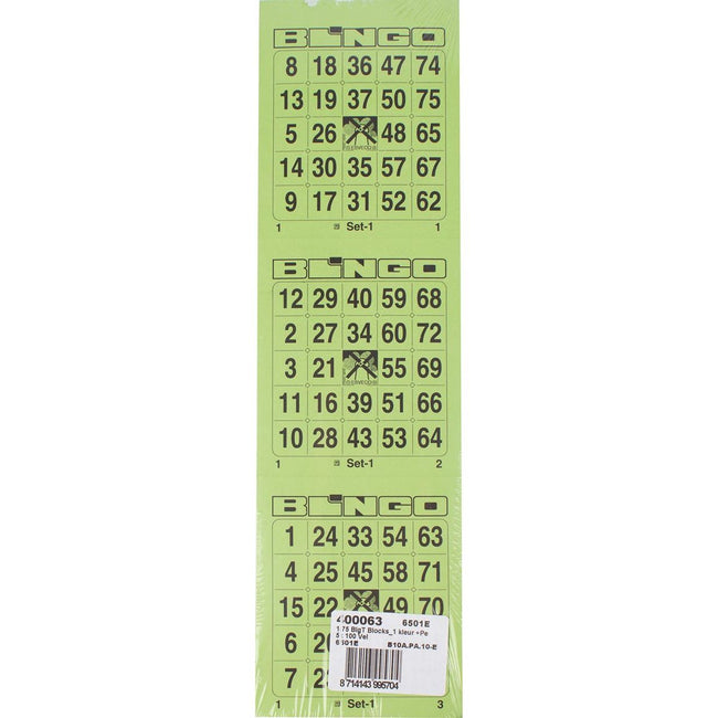 Klika -  okaarten, 3 kaarten per vel, pak van 5 x 100 vel