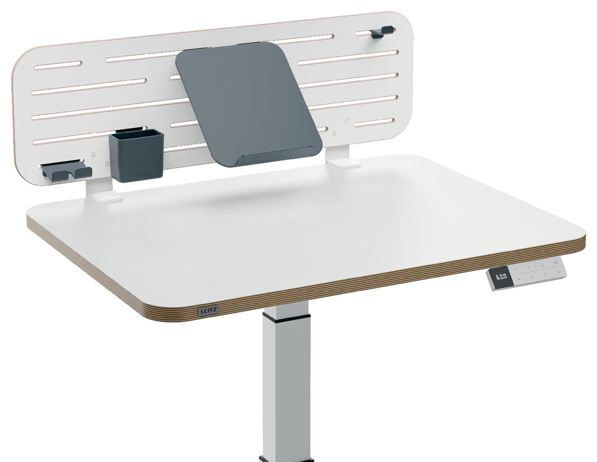 Leitz - Ergo bureau ophangbord, met laptophouder, ft 80 x 25 cm