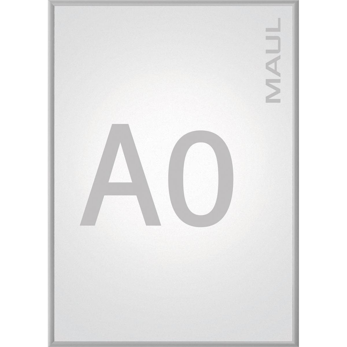 Maul -  clicklijst standaard, lijst 25mm A0, zilverkleurig posterframe