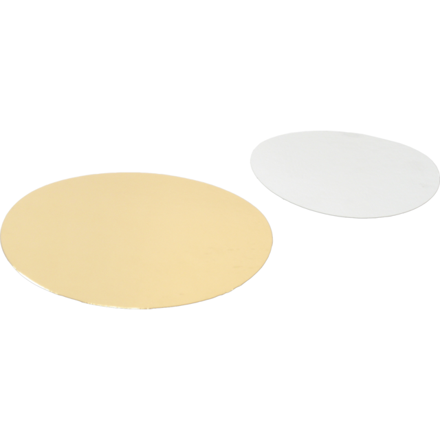 Klika -  Rondel | Ø16cm | karton + PET | goud/zilver | 250 stuks