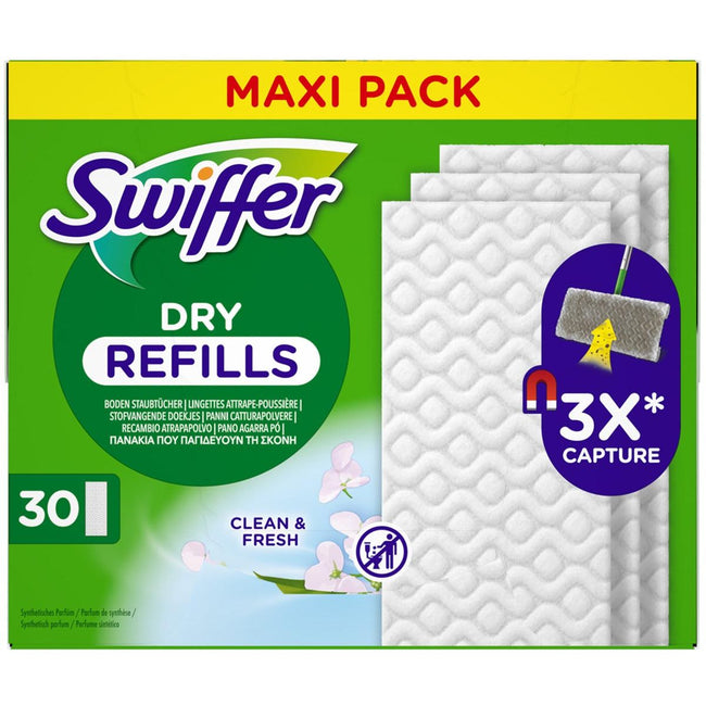 Swiffer -  Dry navulling, pak van 30 stuks