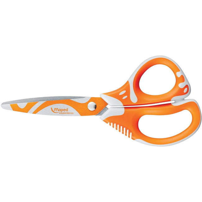 Maped - Ciseaux Zenoa fit, 13 cm, yeux asymétriques, sous blister