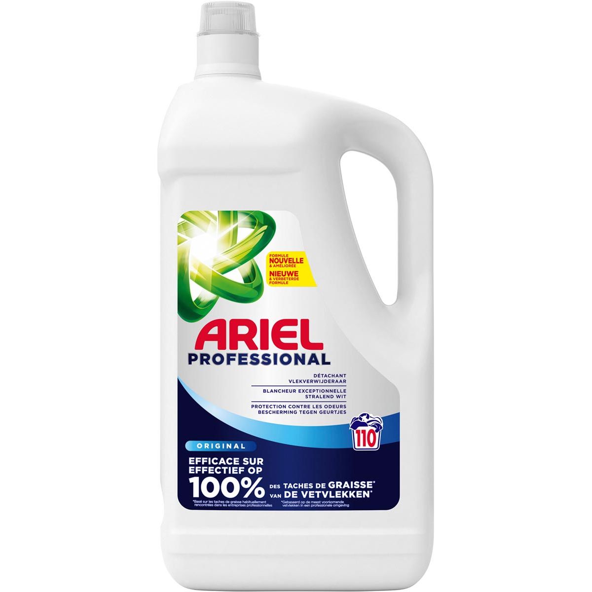 Ariel - Professional Normalwaschmittel, 4,95-Liter-Flasche, 110 Waschgänge