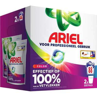 Ariel -  Professional Formula All-in-1 Colour Protect wascapsules, pak van 44 stuks
