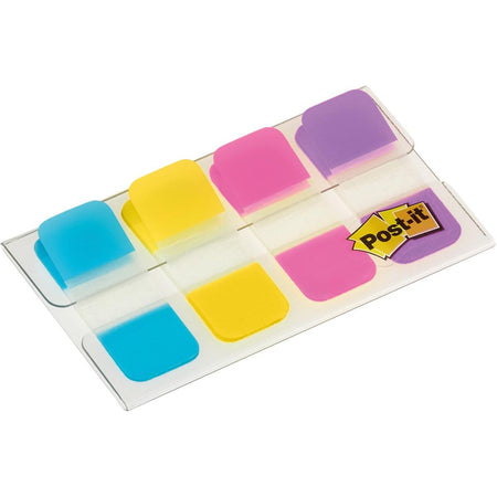 Post-it index -  index Strong, ft 15,8 x 38,1 mm, blister met 4 kleuren, 10 tabs per kleur