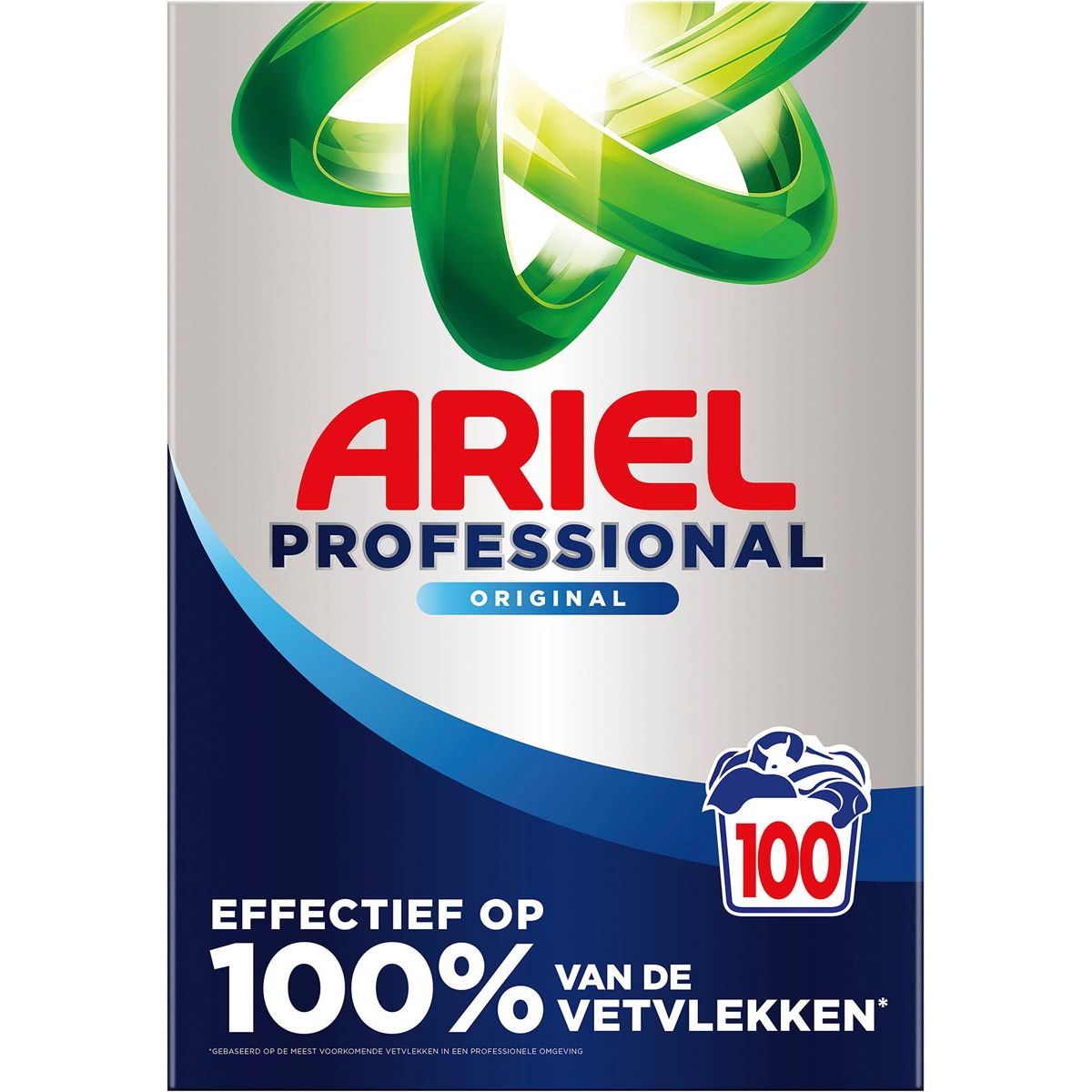 Ariel - Lessive Professionnelle Régulière, boîte de 5,5 kg, 100 lavages