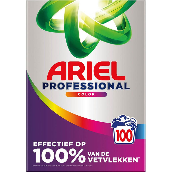 Ariel - Professional Colour Waschpulver, Karton mit 5,5 kg, 100 Wäschen