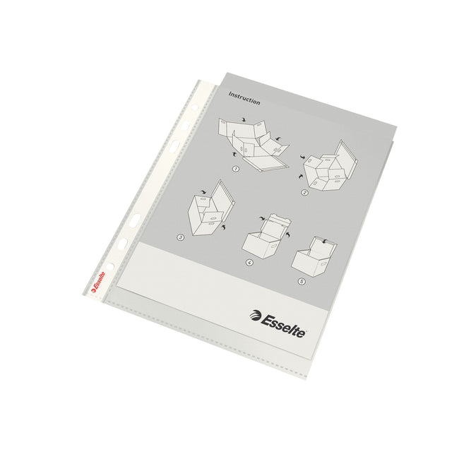 Esselte - Showmap perforé ft A5, en pp, perforation 6 trous, boîte de 100 pièces