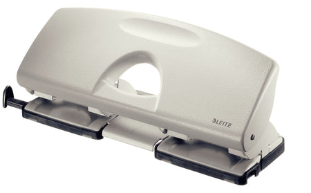 Leitz - Perforatrice métal 4 trous 25 feuilles gris