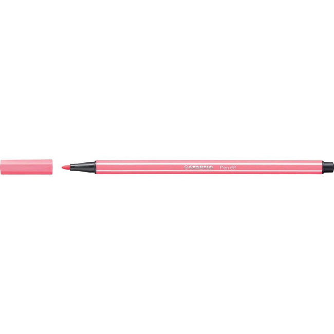 Stabilo - stylo 68 Felt -Tip Pen, rose clair