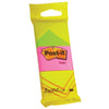 Post-it notes - Notes, 100 sheets, ft 38 x 51 mm, blister of 3 blocks in neon yellow, guava pink and neon green