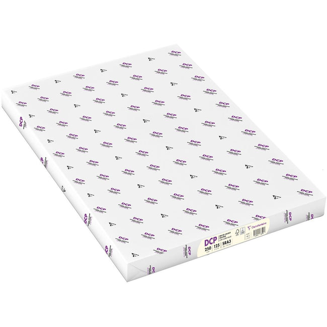 Clairefontaine - Papier de présentation DCP SRA3, 250 g, ivoire, paquet de 125 feuilles