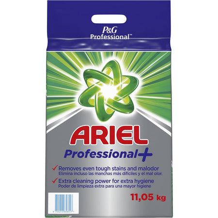 Ariel -  Professional Plus waspoeder, zak van 11,05 kg, 130 wasbeurten