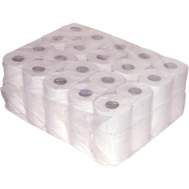 Qleaniq® -  | Toiletpapier | 2-laags | 10cm | Basic | wit | 40 stuks