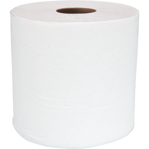Klika -  Poetspapier | op rol | 19cm | 300m | papier | wit | 6 stuks