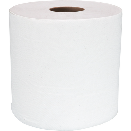 Klika -  Poetspapier | op rol | 19cm | 300m | papier | wit | 6 stuks