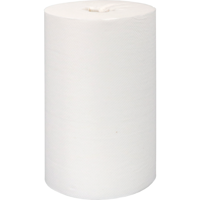 Klika - Papier nettoyant | 1 couche | sans noyau | 20 cm | 120m | cellulose | blanc | 12 rouleaux