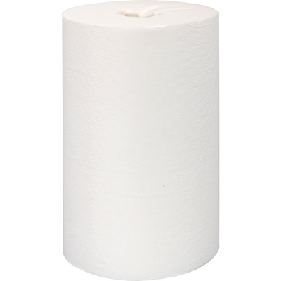 Klika -  Poetspapier | 1-laags | kernloos | 20cm | 115m | cellulose | wit | 12 rol