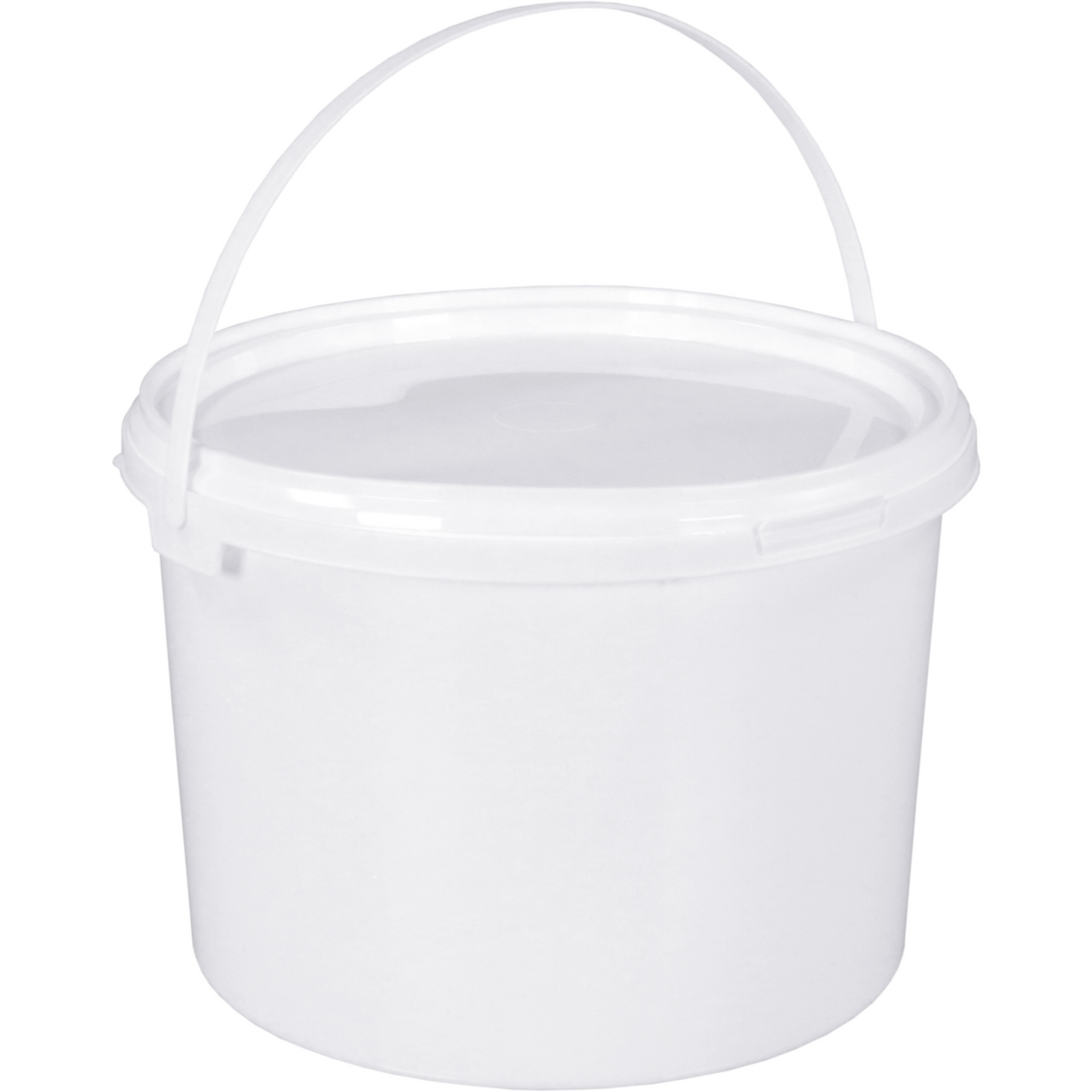 Klika -  Emmer | PP | 136mm | ∅200mm | rond | 2.5l | wit | 30 stuks