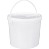 Paardekooper - Seau | PP | 187 mm | ∅225mm | rond | 5l | blanc | 30 pièces