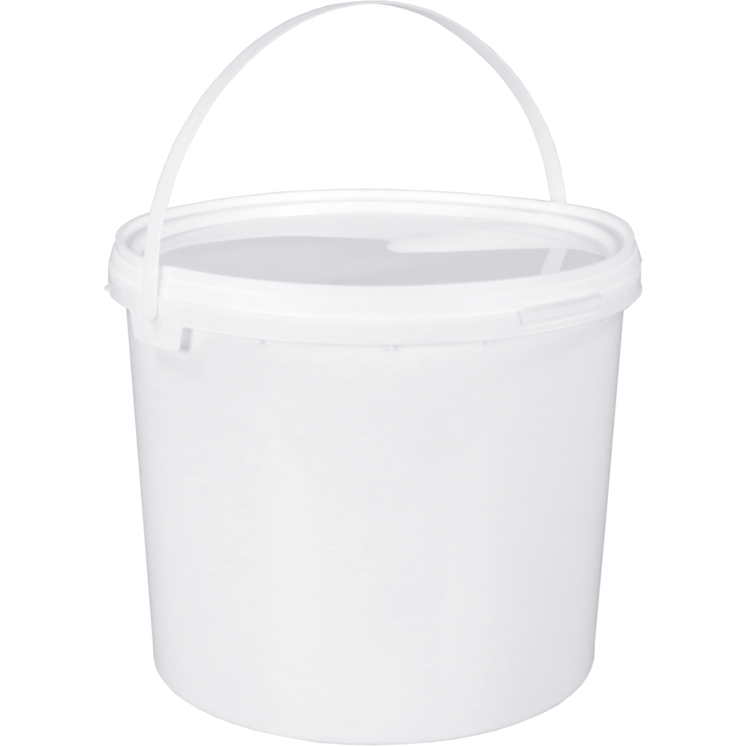 Klika -  Emmer | PP | 187mm | ∅225mm | rond | 5l | wit | 30 stuks