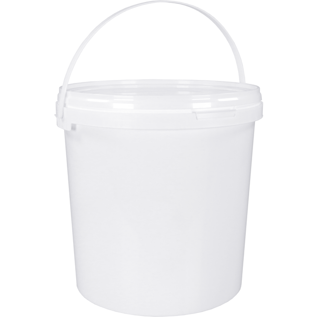 Paardekooper - Seau | PP | 263 mm | ∅270mm | rond | 10l | blanc | 30 pièces