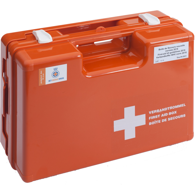 Klika - Erst -Aid -Box | Orange | 1 Stück