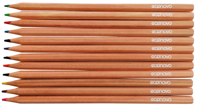 Econovo -  Kleurpotlood  assorti | 24 stuks