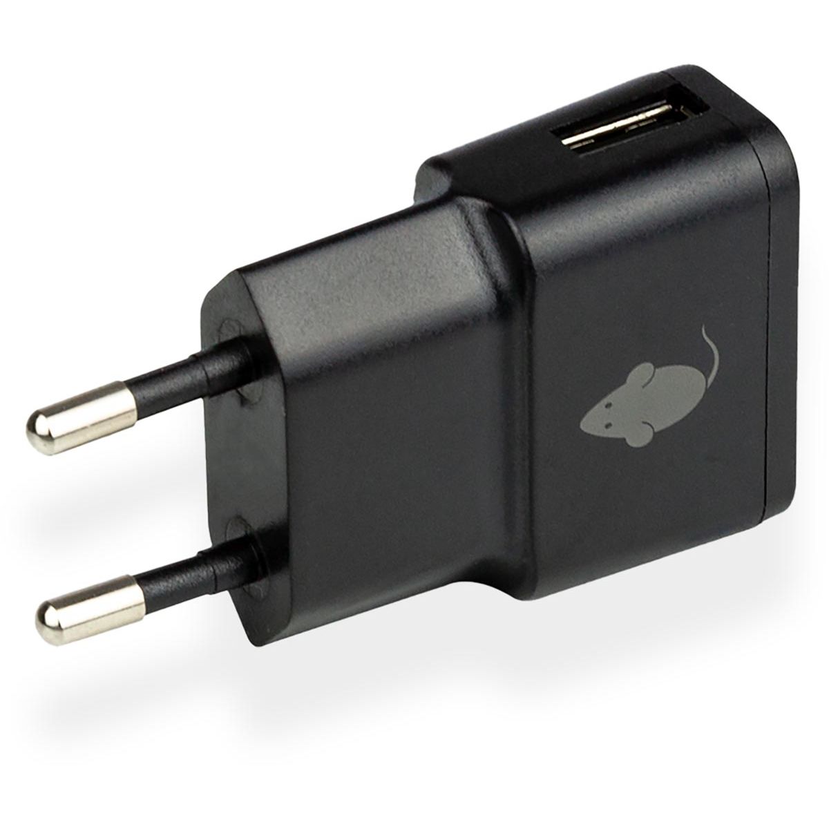 Greenmouse - Ladegerät USB-A, schwarz