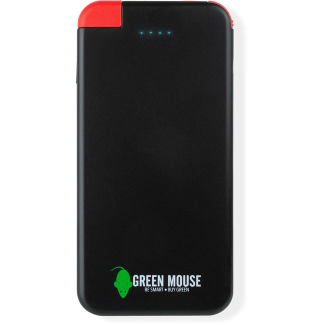 Greenmouse - Powerbank, 5.000 mAh, schwarz
