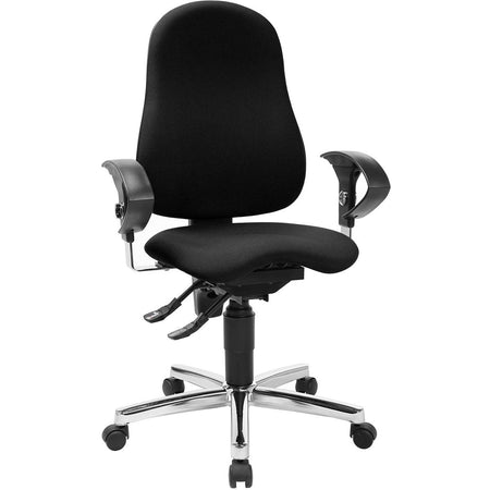 Topstar - Chaise de bureau Top Ortho, noir