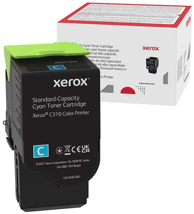 Xerox - toner C310/C315, 2.000 pagina's, OEM 006R04357, cyaan