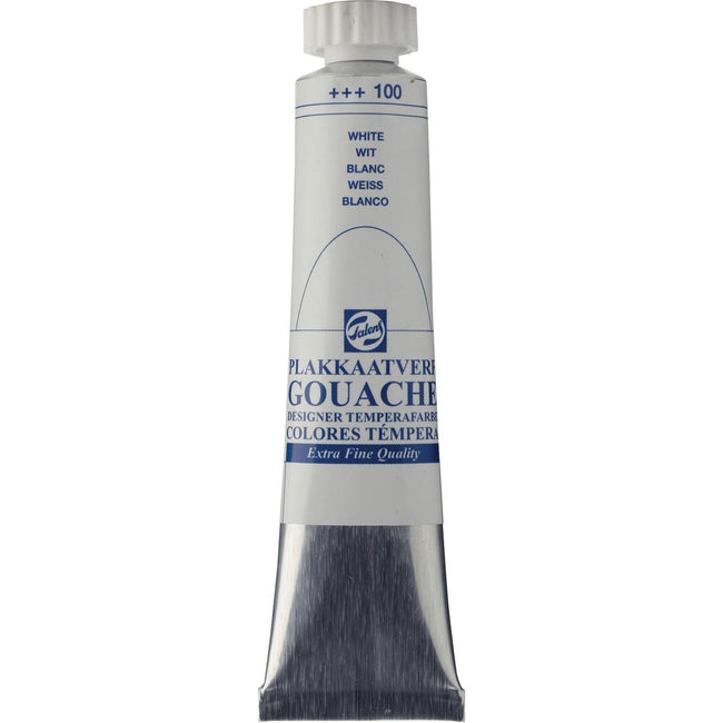 Talens - Gouache Extra Fine Tube mit 20 ml, weiß