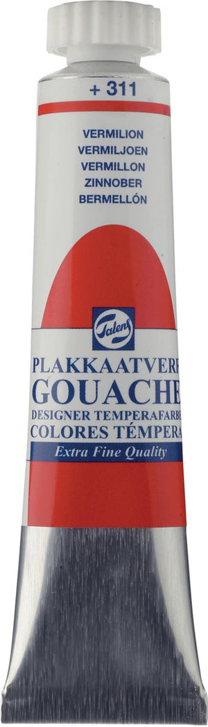 Talens - gouache Extra Fine, tube 20 ml, vermillon