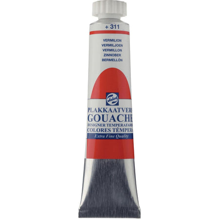 Talens - gouache Extra Fine, tube 20 ml, vermillon