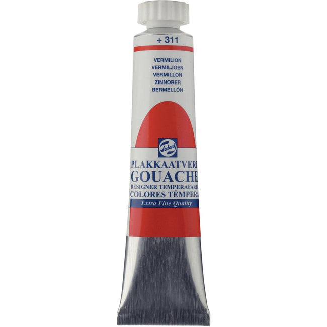 Talens - gouache Extra Fine, tube 20 ml, vermillon