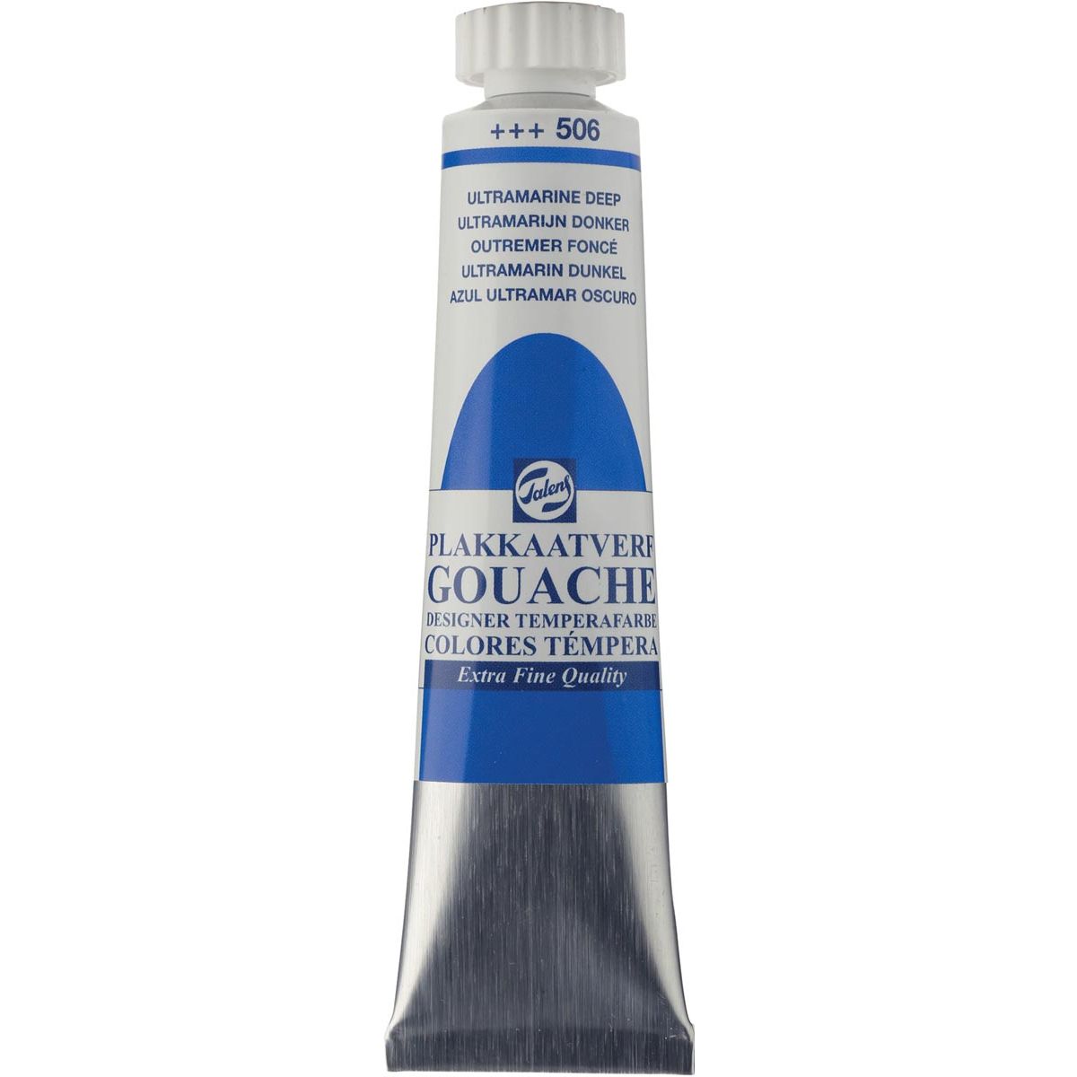 Talens -  plakkaatverf Extra Fijn tube van 20 ml, donker ultramarijn