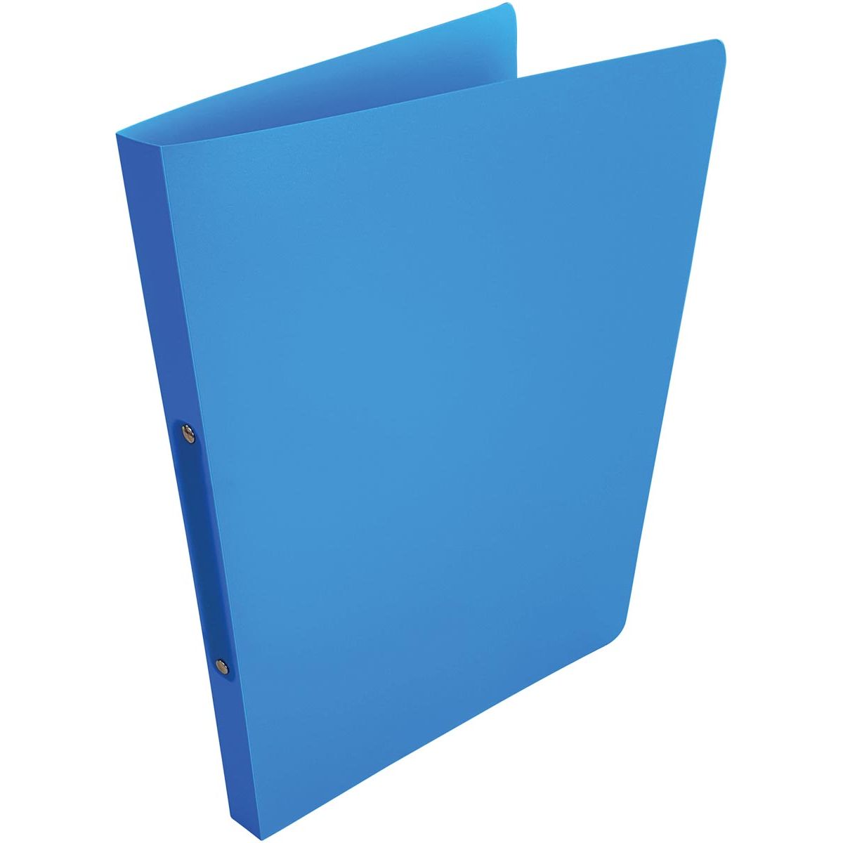 Alpha - classeur à anneaux, pour ft A4, en PP, 2 anneaux de 16 mm, bleu