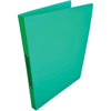 Alpha - classeur à anneaux, pour ft A4, en PP, 2 anneaux de 16 mm, vert