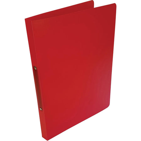 Alpha -   ringmap, voor ft A4, uit PP, 2 ringen van 16 mm, transparant rood
